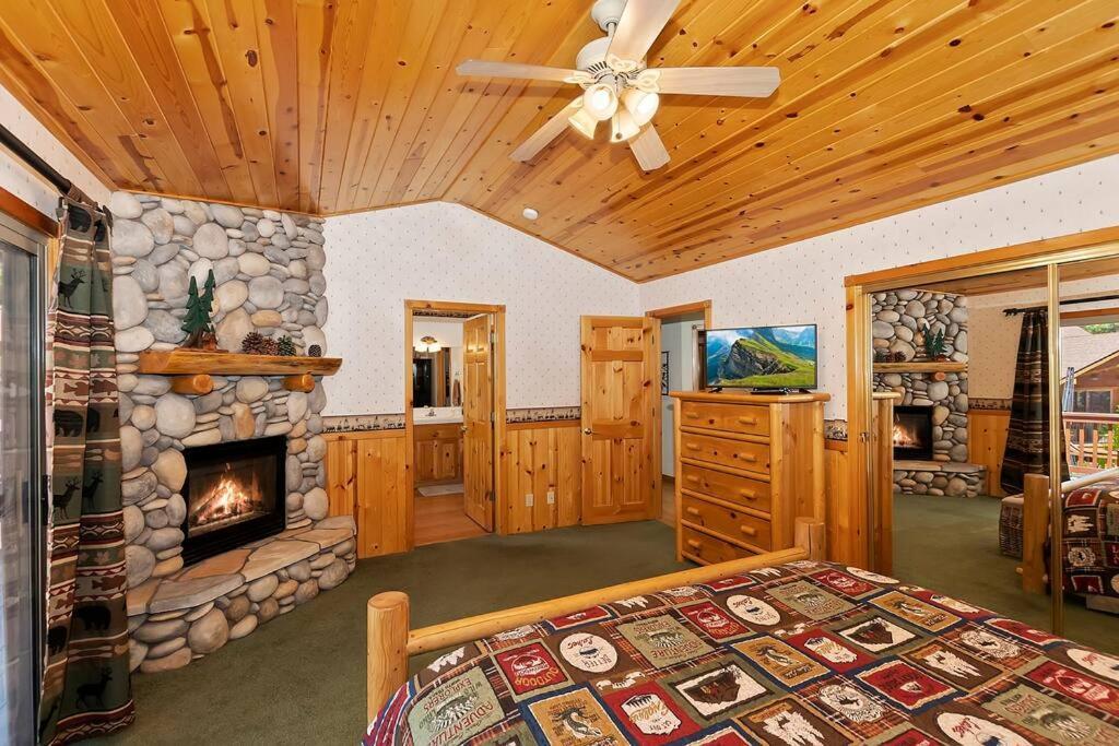 Villa Teakwood - 3-Br Spa, Fire Pit, Quiet, Ac, Centrally Located Big Bear Lake Exterior foto